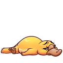 😔-Cooper the Platypus, Telegram Sticker