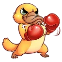 💪-Cooper the Platypus, Telegram Sticker