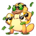 😎-Cooper the Platypus, Telegram Sticker