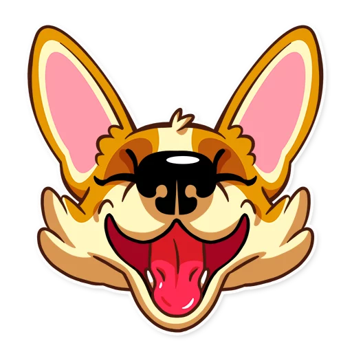 Corgeous, telegram sticker