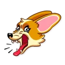 😡-Corgeous, Telegram Sticker