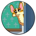 😐-Corgeous, Telegram Sticker