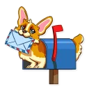📬-Corgeous, Telegram Sticker