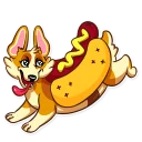 🌭-Corgeous, Telegram Sticker