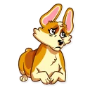 😟-Corgeous, Telegram Sticker