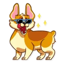 😎-Corgeous, Telegram Sticker