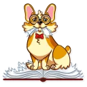 🤓-Corgeous, Telegram Sticker