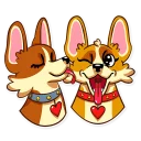 💕-Corgeous, Telegram Sticker