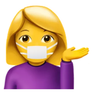 💁‍♀️-CoronaEmoji, Telegram Sticker