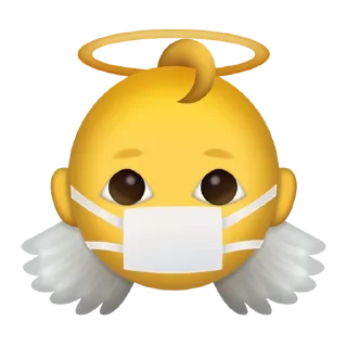 👼-CoronaEmoji, Telegram Sticker