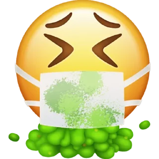 🤮-CoronaEmoji, Telegram Sticker