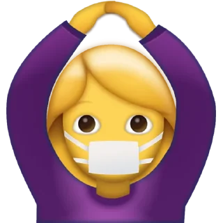 🙆‍♀️-CoronaEmoji, Telegram Sticker
