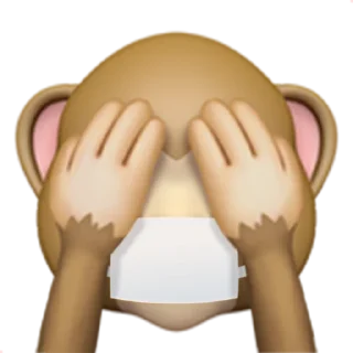 🙈-CoronaEmoji, Telegram Sticker