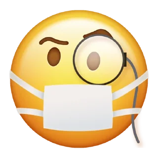🧐-CoronaEmoji, Telegram Sticker