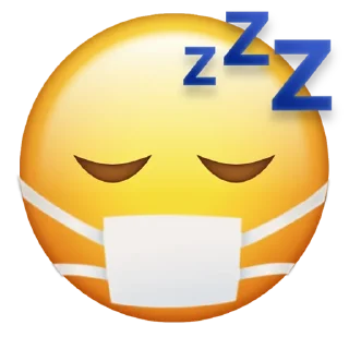 😴-CoronaEmoji, Telegram Sticker
