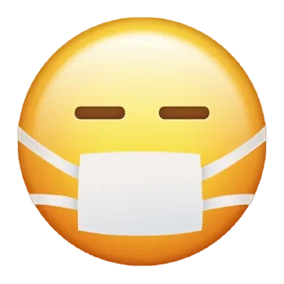 😑-CoronaEmoji, Telegram Sticker