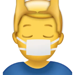 💆‍♂️-CoronaEmoji, Telegram Sticker