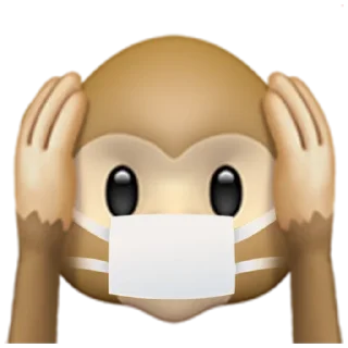 🙉-CoronaEmoji, Telegram Sticker