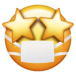 🤩-CoronaEmoji, Telegram Sticker