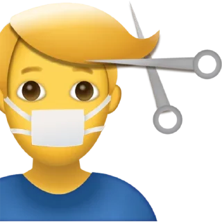 💇‍♂️-CoronaEmoji, Telegram Sticker