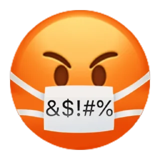 🤬-CoronaEmoji, Telegram Sticker