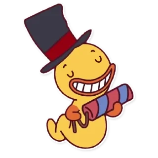 🎉-Captain Kraken, Telegram Sticker