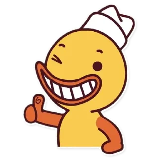 👍-Captain Kraken, Telegram Sticker
