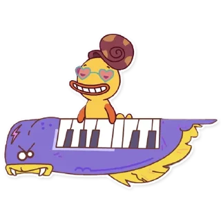 🎶-Captain Kraken, Telegram Sticker