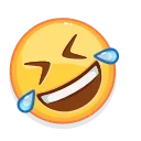 🤣-Crazy Emoji @IMG2D, Telegram Sticker