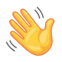 👋-Crazy Emoji @IMG2D, Telegram Sticker