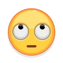 🙄-Crazy Emoji @IMG2D, Telegram Sticker
