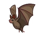 🦇-Crazy Emoji @IMG2D, Telegram Sticker