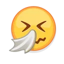 🤧-Crazy Emoji @IMG2D, Telegram Sticker