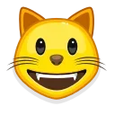 😺-Crazy Emoji @IMG2D, Telegram Sticker