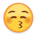 😚-Crazy Emoji @IMG2D, Telegram Sticker