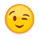 😉-Crazy Emoji @IMG2D, Telegram Sticker