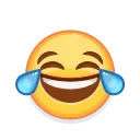 😂-Crazy Emoji @IMG2D, Telegram Sticker