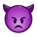 👿-Crazy Emoji @IMG2D, Telegram Sticker