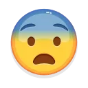 😨-Crazy Emoji @IMG2D, Telegram Sticker
