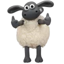 😊-Shaun the Sheep, Telegram Sticker