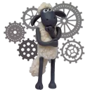 😊-Shaun the Sheep, Telegram Sticker