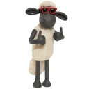 😊-Shaun the Sheep, Telegram Sticker