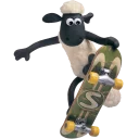 😊-Shaun the Sheep, Telegram Sticker