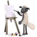 😊-Shaun the Sheep, Telegram Sticker