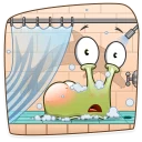 😳-Snailo, Telegram Sticker