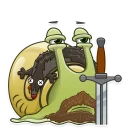 😑-Snailo, Telegram Sticker