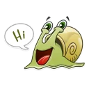 👋-Snailo, Telegram Sticker