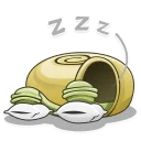 💤-Snailo, Telegram Sticker