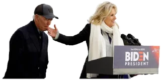 😋-Creepy Joe Biden, Telegram Sticker