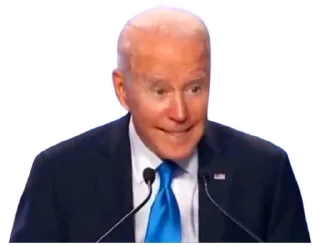 😏-Creepy Joe Biden, Telegram Sticker